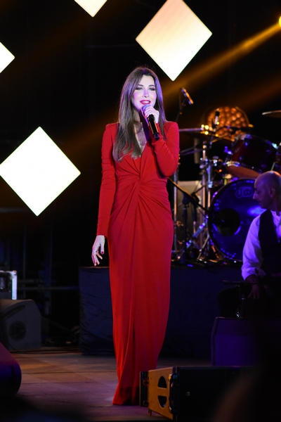 Nancy Ajram at Beirut Holidays